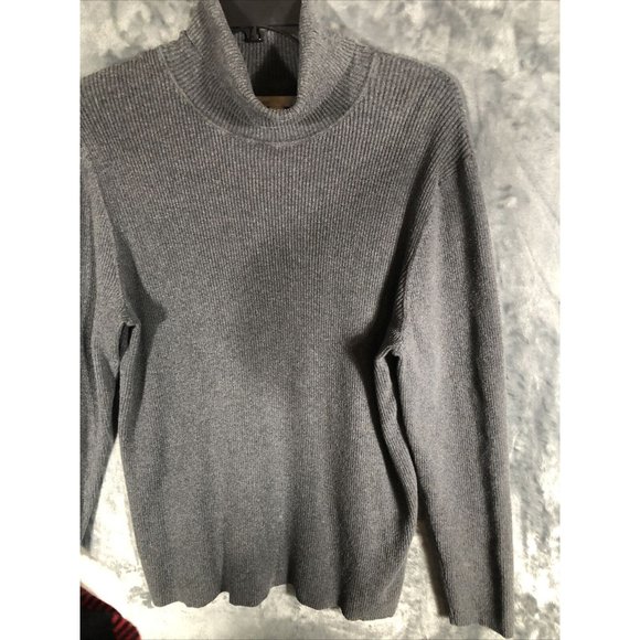 Old Navy Turtleneck Sweater Women’s Gray Adult Size Large - Picture 2 of 10